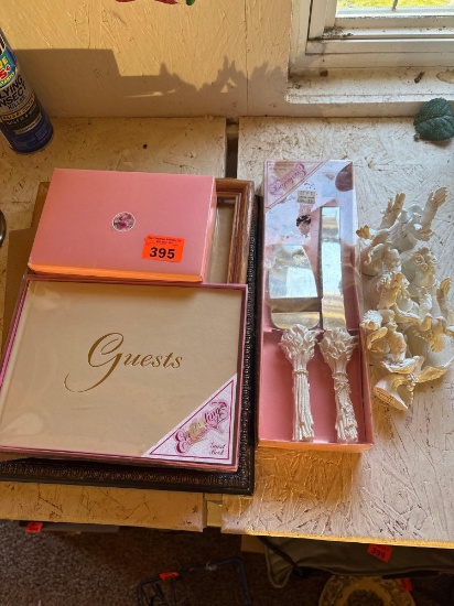 Wedding items and picture frames