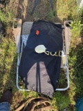 Grill cover and chair