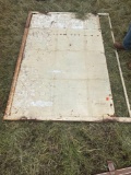55 1/2 x 77 end gate