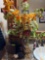 Scentsy Plug in Burner, Square tissue box Toothbrush holder, floral arrangement in vase