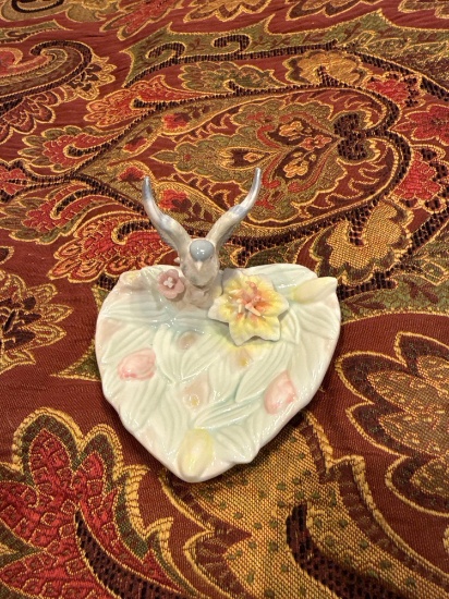 Humming bird musical Humming bird plate