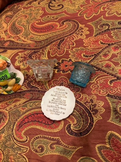Fruit bell Little candle holder Little mother plate