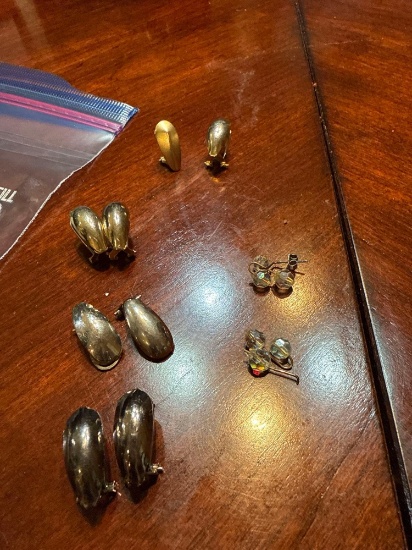 Earrings, some repairs needed