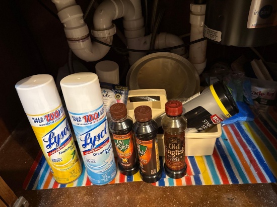 cleaner and soap holder