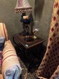 Side table only, 26 x 16 inches, 25 inches height Items not included