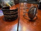 2 Cuff bracelets