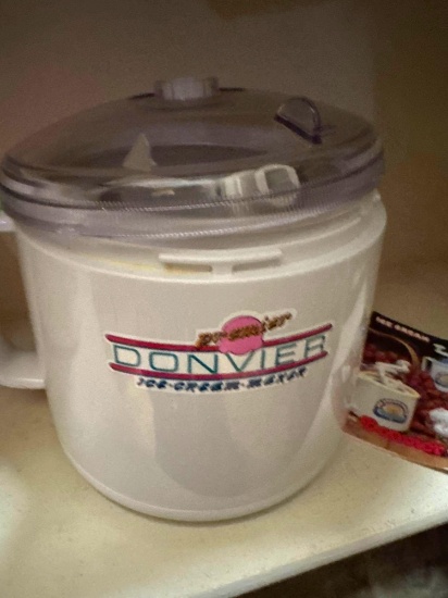 Donvier ice cream mixer
