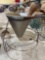 vintage colander with stand and pestle