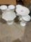 milk glass dishes