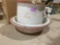 Vintage Washbowl., pot and laddle