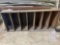 metal shelves