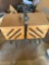 Sewing Items in Wood Case