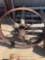 Large wagon wheel