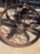 Large wagon wheel