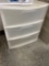 3 drawer plastic storage dresser