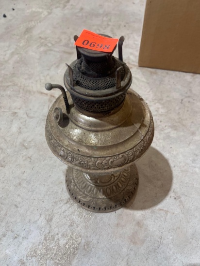 antique oil table lamp