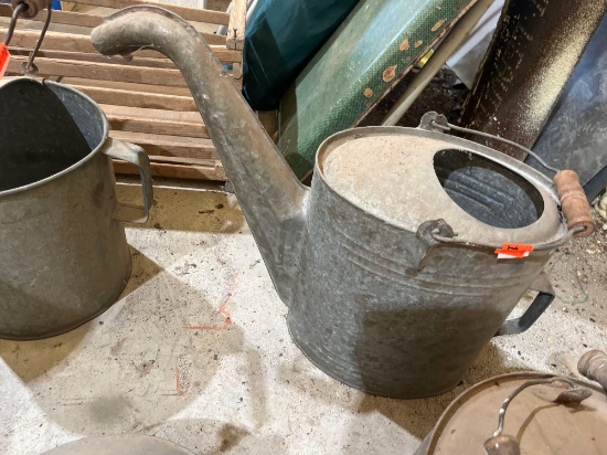 Vintage watering can