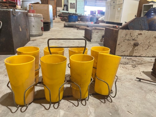 8 Glass Rack and glasses