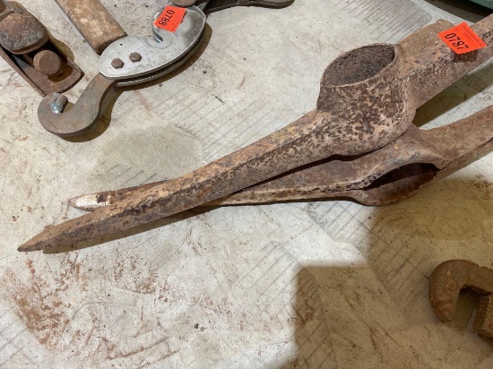 vintage pick axe heads;