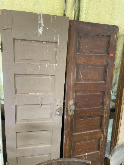 Vintage wood doors