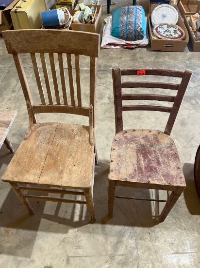 Vintage Wood Chairs