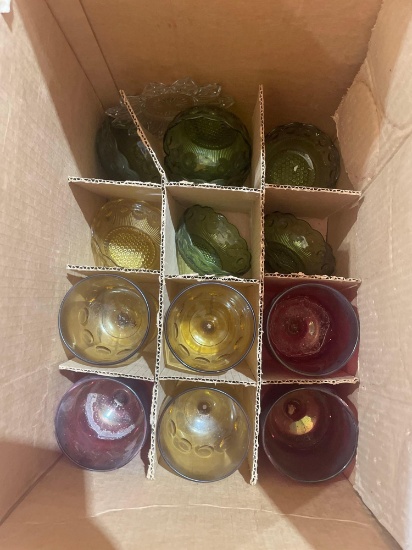 Glass wine Goblets