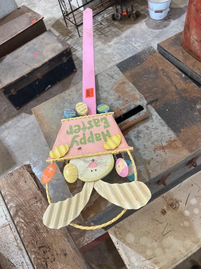 Easter yard decor; original Maple school ballet box