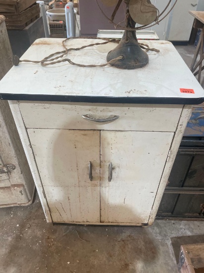 2 Door 1 Drawer wood cabinet