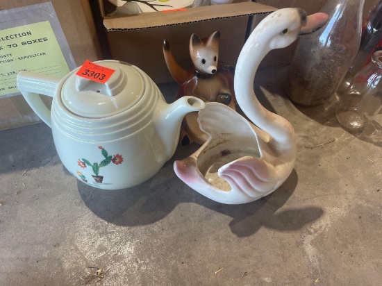 Vintage tea kettle