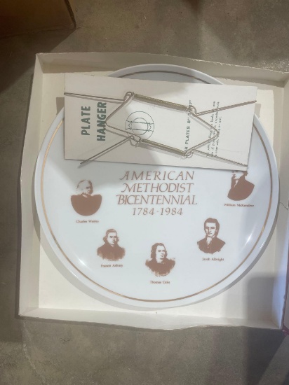 American Methodist Bicentennial 1784-984 plate