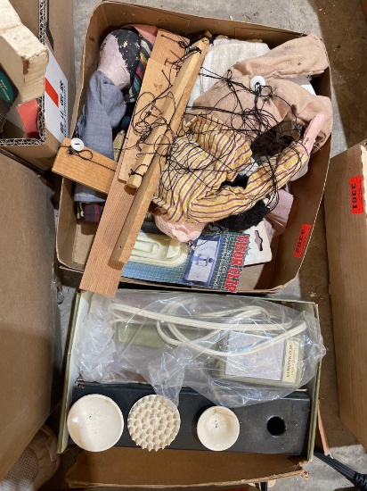 Vintage Massager and Childrens dolls
