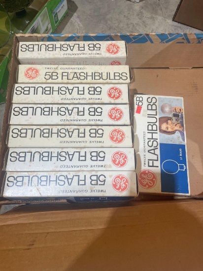 Vintage Camera Flash bulbs