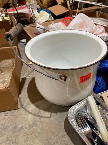 Vintage Large with pot