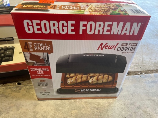 George Foreman Grill in box