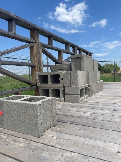 cinder blocks