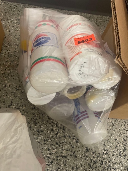 Plastic drinking cups