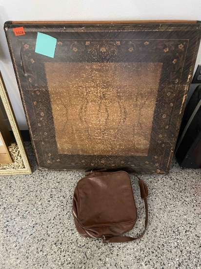 Framed Picture and bag