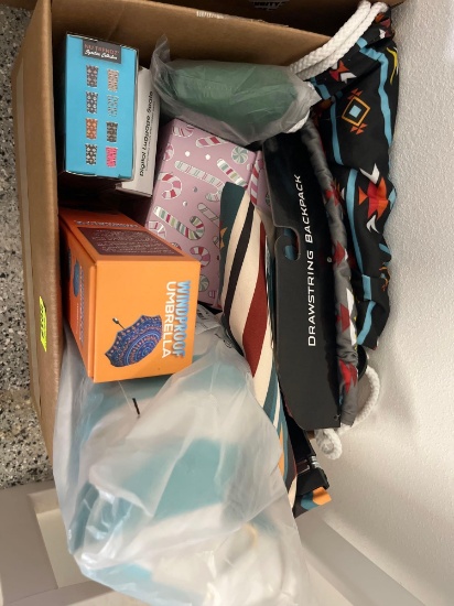 Digital luggage scale, towels and more