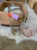 Glass Vase and Bowl