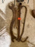 wrenches; hooks; tools