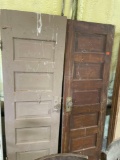 Vintage wood doors