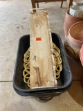 Roasting pan and home decor items
