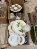 Glass Drinking Cups, plates and much more