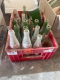 Vintage Glass Soda bottles