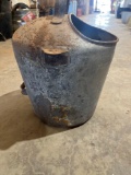 Galvanized steel plant holder