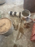 Antique Kitchen Gadgets and large pot