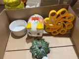 Ceramic piggy bank and more