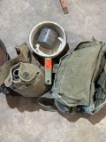 Vintage Army water Canteen and more