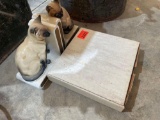 Serving Tray and Cat Book ends