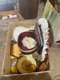 Needle Point work, pictures, mops and more